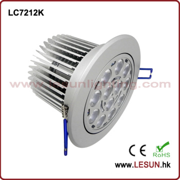 Las ventas calientes 12 * 3W LED empotraron la luz de techo para la joyería LC7212k